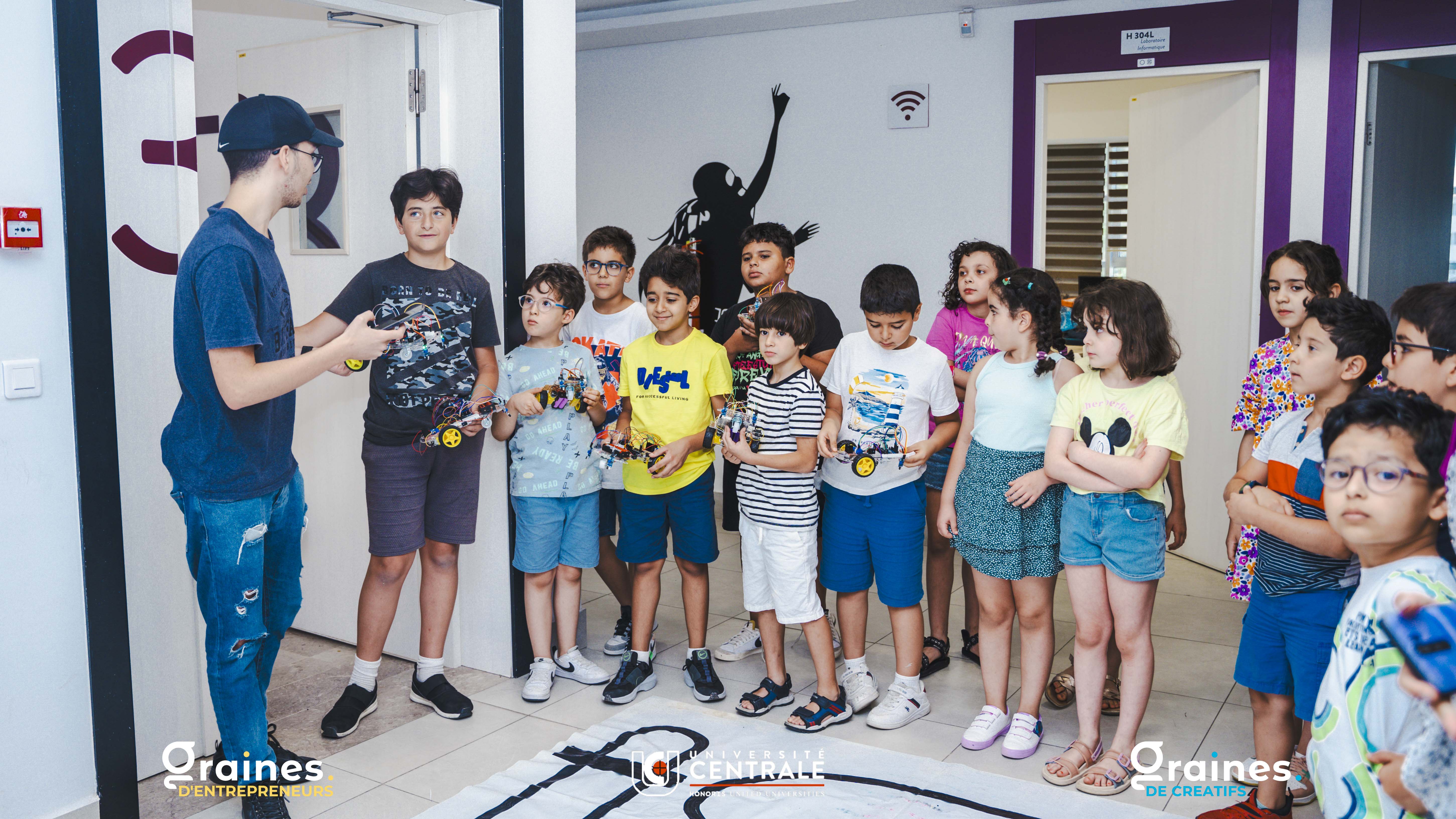 Graines d’Inventeurs Compétition enfants Tunisie stage été